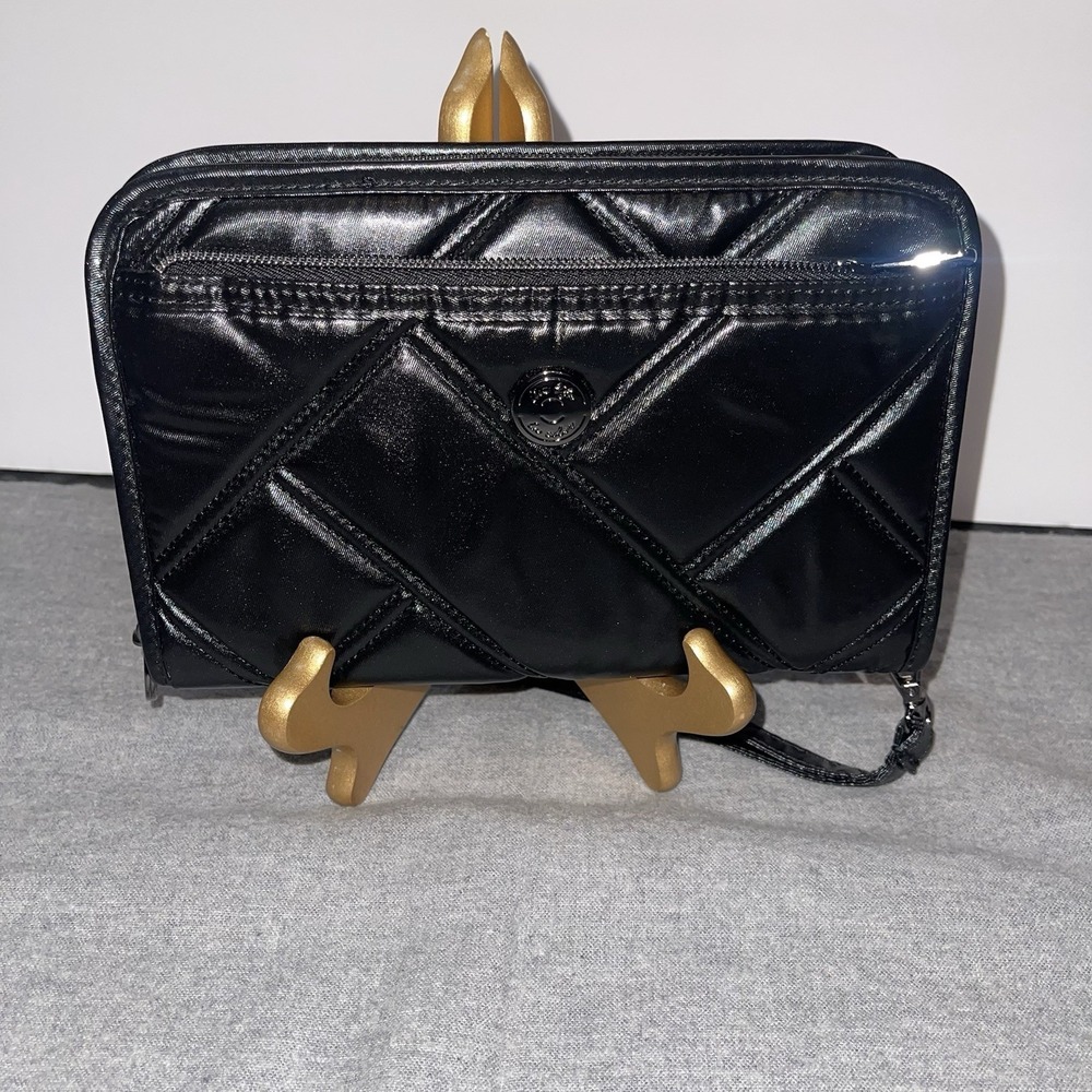 Lug Zeppelin Black Wristlet Wallet - NEW with Tags Credit Card Slots Clutch RFID